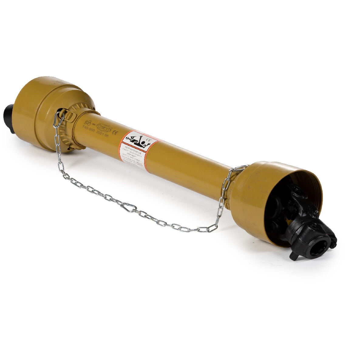 Titan Attachments 35.5" Collapsed Length PTO Shaft, Shear Bolt Included