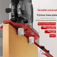 thumbnail image 3 of Woodworking Trimming Machine Slotting Base Milling Circle Slotting Position Milling Groove Bracket Router Circle Jig,B, 3 of 8