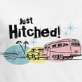 thumbnail image 3 of CafePress - Retro Trailer Just Hitched Women's Long Sleeve T S - Women's Long Sleeve Graphic Casual T-Shirt, 3 of 4