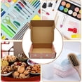 thumbnail image 4 of Green Recyclable Cardboard Gift Mailer Boxes for Shipping Packaging Craft Gifts (Pink), 4 of 4