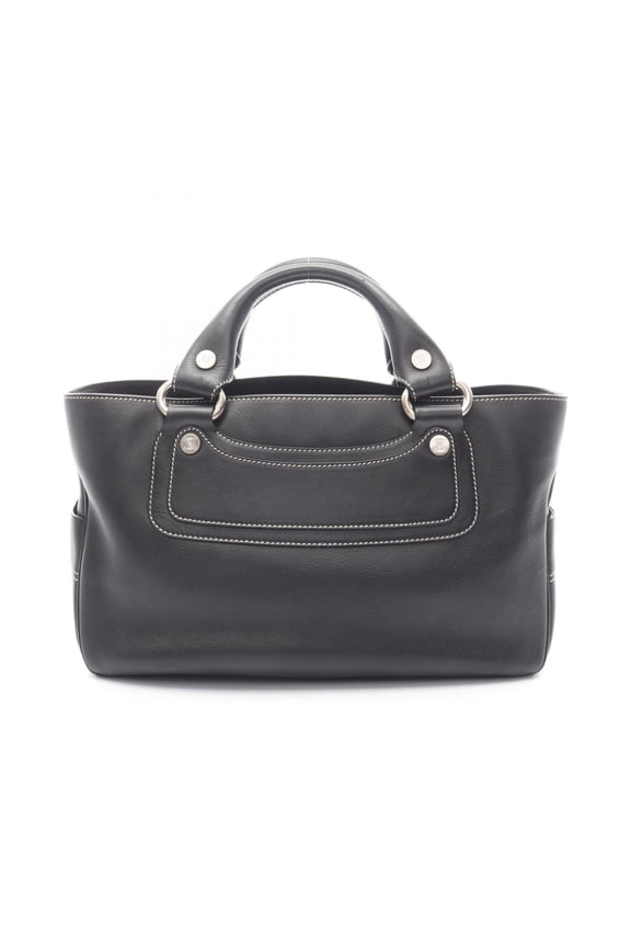 Pre-Owned Celine Boogie Bag, Leather Handbag, Women's, Black