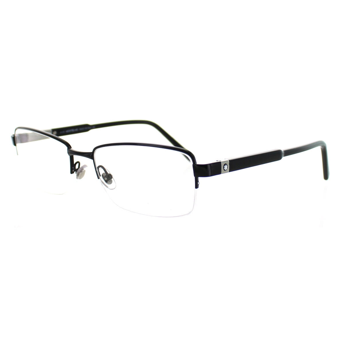 Mont Blanc 0687D-016 Men's Shiny Palladium Metal Frame Eyeglasses ...
