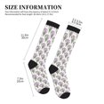 thumbnail image 2 of Picia Tulips Flowers Printed Sports Compression Socks - 15-20mmHg Graduated Compression, High-Performance Soft and Breathable Socks for Men and Women, 2 of 5