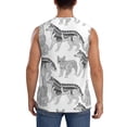 thumbnail image 4 of Daiia German Shepherd Dog Printed Men's Tank Tops,Casual Soft Sleeveless Gym Muscle Shirts Bodybuilding Tee-Small, 4 of 8