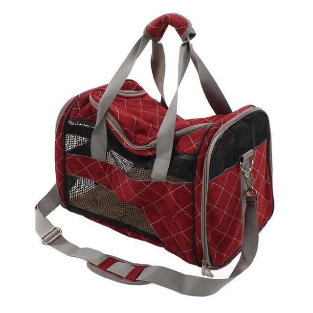 Bolsa de viaje para gatos transportador de mascotas con correas reflectantes transpirables de PVC de alta elasticidad plegable para exteriores ANGGREK Otros