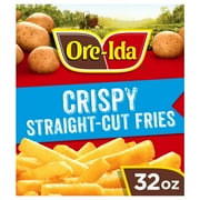 Ore-Ida Crispy Straight-Cut Fries French Fried Potatoes, 32 oz Bag