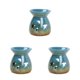 thumbnail image 1 of Quemador de Incienso Bearachild Cerámica Fácil de Limpiar Horno de Aceite Esencial Azul, 1 of 6