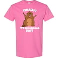 thumbnail image 3 of Inktastic Finally It's Groundhog Day T-Shirt, 3 of 5