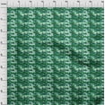 thumbnail image 4 of oneOone Cotton Silk Green Fabric Abstract Zigzag Quilting Supplies Print Sewing Fabric By The Yard 42 Inch Wide, 4 of 4