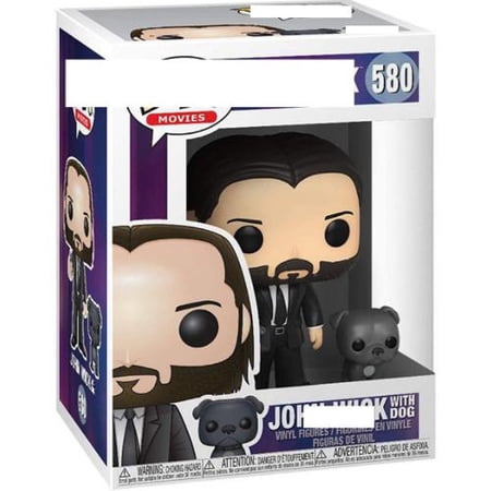 Movies: John Wick 580#John Wick with Dog Exclusive Vinyl Action Figure