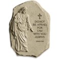 thumbnail image 4 of The Bradford Exchange I Am with You Always Inspirational Sculpted Jesus Plaque, 4 of 4