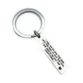 thumbnail image 4 of I May Not Be Your First Date Keychain Not Be Your Couples Love Keyring Gfit Boyfriend Mens Stainless Steel Key Chain, 4 of 5