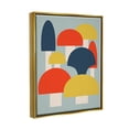 thumbnail image 4 of Stupell Industries Contemporary Mushroom Shapes Botanical & Floral Painting Gold Floater Framed Canvas Art Print Wall Art, 25 x 31, 4 of 10
