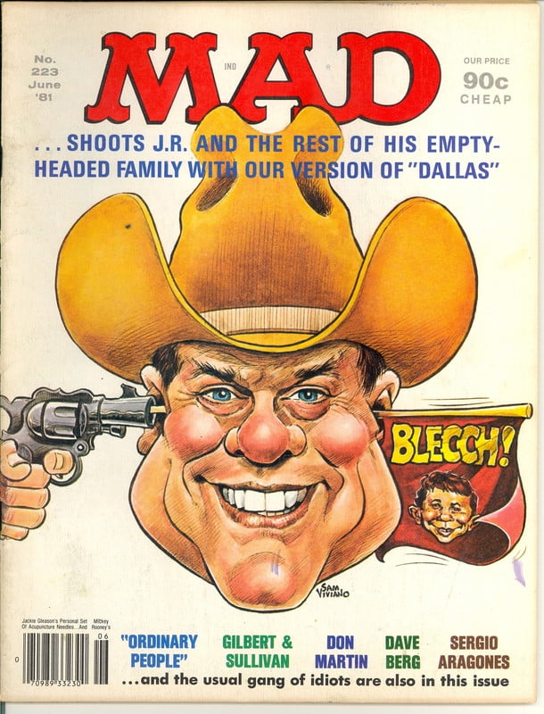 MAD Magazine Vintage Collectible #223 JUNE 1981