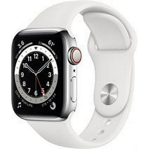 Pre-Owned Apple Watch Series 6 40MM (GPS   Cellular) Stainless Steel Case