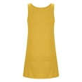 thumbnail image 6 of XuJwPNcy Summer Dresses Women Casual Sports Mini Dress Sleeveless Crewneck Solid Tank Dress Athletic Tunic Dress, 6 of 7