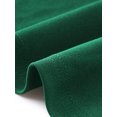 thumbnail image 5 of INSPIRE CHIC Vestido Midi de Trabajo Elegante con Cuello Cuadrado y Manga 3/4 con Cinturón y Pliegues en Color Verde Oscuro, 5 of 5