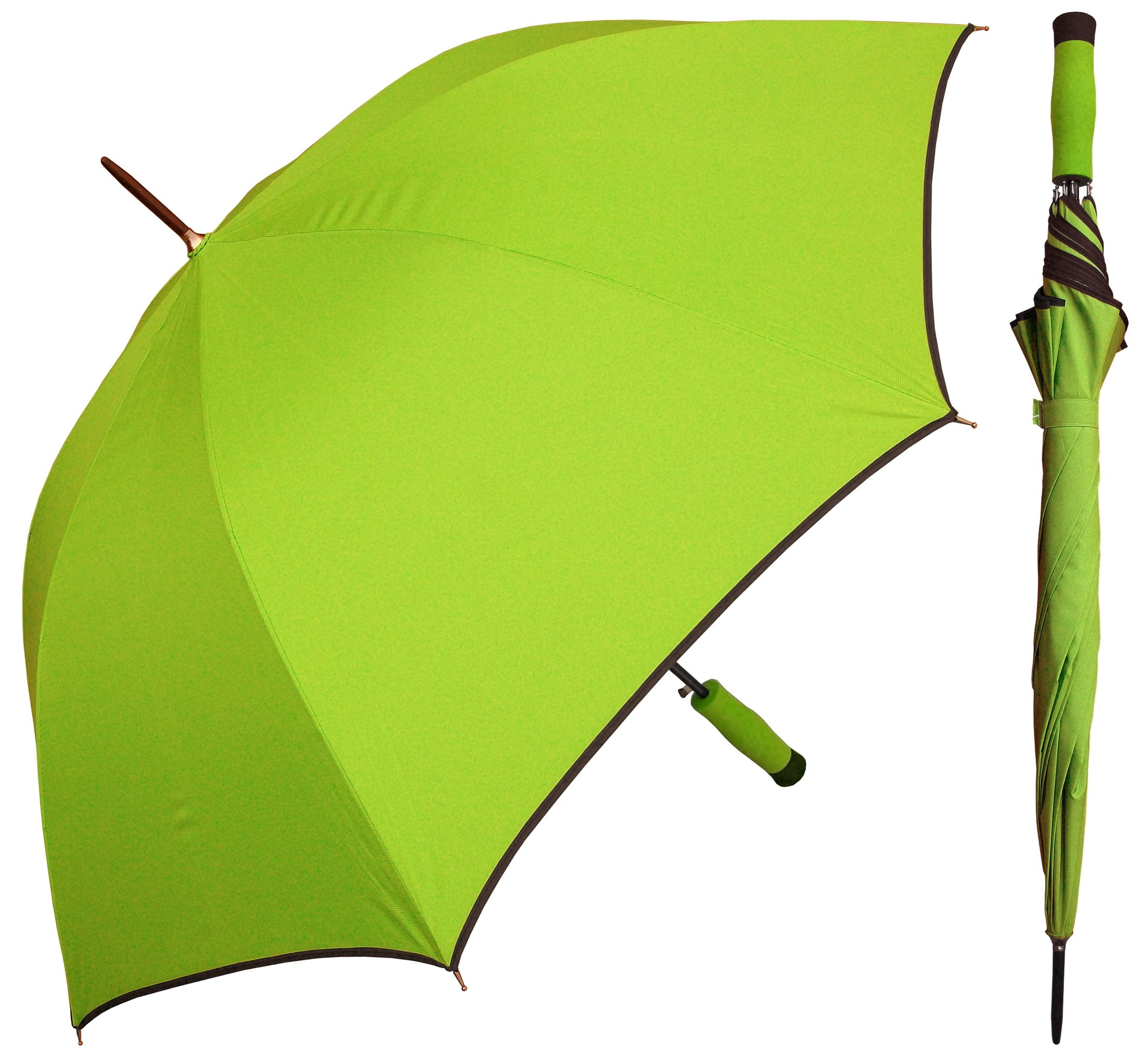 light green umbrella