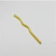 thumbnail image 1 of Paille à Boisson en Lait Grande Paille en Verre Créative en Forme de Vague Pipette en Verre Résistant à la Chaleur Style D, 1 of 6