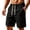 Z04 Black, variant on Mifsaly Mens Denim Cargo Shorts Elastic Waist Drawstring Jean Shorts Soft Comfortable Relaxed Fit Summer Outdoor Outfits with Multi Pockets Black,XXS