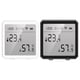 thumbnail image 3 of Sidaley Pantalla LCD Tuya, Sensor inteligente de temperatura y humedad, Control remoto para dormitorio, termómetro WiFi, dispositivo inteligente Electrónica Negro, 3 of 6