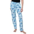 thumbnail image 2 of Disney Stitch Lounge Pajama Cotton Pants Hibiscus Flowers Womens, 2 of 5