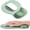 Avocado Green, variant on EooCoo Ergonomic Mouse Pad with Gel Wrist Rest Support Middle Concave Design, Relieve Wrist Pain Mousepad, Non-Slip Base for Laptop, Office Desk Accessories （Purple）