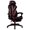Red, variant on Vinsetto Mesh Task Swivel Chair Office Desk Recliner w/ Lumbar Support, Red