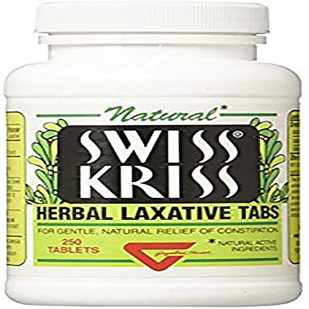 BcTlyInc Swiss Kriss Herbal Laxative Tabs