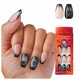 thumbnail image 1 of Set de Uñas KISS imPRESS Bad Idea Negro Mediano Coffin Brillo Fluorescente, 1 of 9