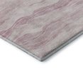 thumbnail image 3 of Addison Rugs Mayfield Premium Machine Washable Transitional Stripes Pink Rectangle Rug, 8' x 10', 3 of 6