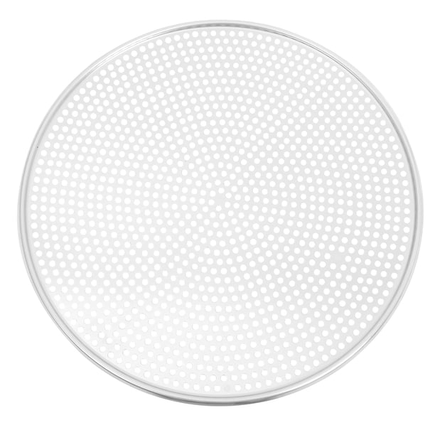 Pantalla para hornear Pizza, pantalla redonda para Pizza, bandeja para Pizza con forma redonda, plato multifunción para Pizza