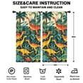 thumbnail image 2 of Blackout Kids Curtains,Cute Dinosaur Pattern Childrens Insulated Curtains Set Of 2,Bedroom Essentials,Toddler Room Decor 42x84in(106x213cm), 2 of 4