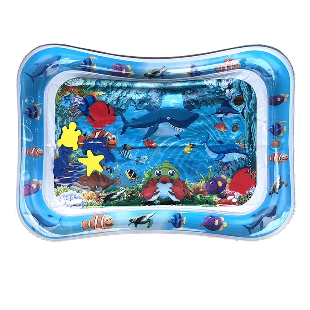 Playmat Water Mat Baby Infant Toddlers Cushion Mattress Inflatable Water Mat 