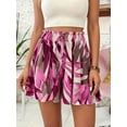 thumbnail image 6 of Women'S Flowy Shorts Beach Vacation Summer High Waist Wide Leg Casual Dressy Shorts Flower Color 7 S, 6 of 7