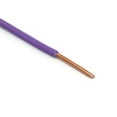 thumbnail image 2 of 10 Feet (3 Meter) - Insulated Solid Copper THHN / THWN Wire - 12 AWG, Wire is Made in the USA, Residential, Commerical, Industrial, Grounding, Electrical rated for 600 Volts - In Purple, 2 of 9