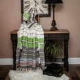 thumbnail image 5 of Parkland Collection Ira Multicolor Woven Handloom Throw Blanket, 52 x 67 Eclectic Decorative Couch Throw, 5 of 5