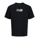 thumbnail image 2 of JACK&JONES Camiseta para hombre, paquete de 3 - JJECORP GRAPHIC TEE SS 3PK, manga corta, algodón Negro/Azul oscuro/Blanco M (Medium), 2 of 7