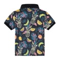 thumbnail image 6 of AJTQTH Hawaiian Style Shirts for Toddler Boys Girls Kids Summer Casual Comfy Clothes Outfits Short Sleeve Turndown Neck Tshirts Tees Tops Blouses Multicolor 2 Years, 6 of 8