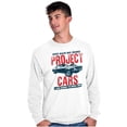 thumbnail image 5 of Vintage Muscle Car Mechanic Husband Men's Long Sleeve Tee T Shirt Brisco Brands X, 5 of 6