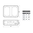thumbnail image 3 of Organizador de herramientas ToughBuilt StackTech Heavy Duty negro, 3 of 9