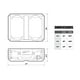 thumbnail image 3 of Organizador de herramientas ToughBuilt StackTech Heavy Duty negro, 3 of 9