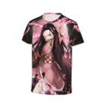 thumbnail image 4 of Nezuko Kamado Youth Kids Fashion T-Shirt Graphic Short Sleeve Shirt Tees Teenage T-Shirt For Boy Girl, 4 of 9
