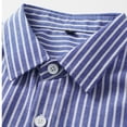 thumbnail image 4 of Flannel Shirt for Men, Casual Loose Fit Long Sleeve with Button Front and Chest Pocket in Checkered Plaid Pattern for Fall and Winter, 4 of 7