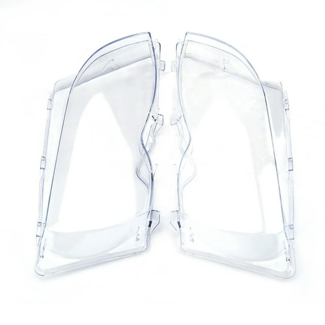 Headlight Glass,2pcs Car Headlight Clear Headlight Cover Rugged and Tough
