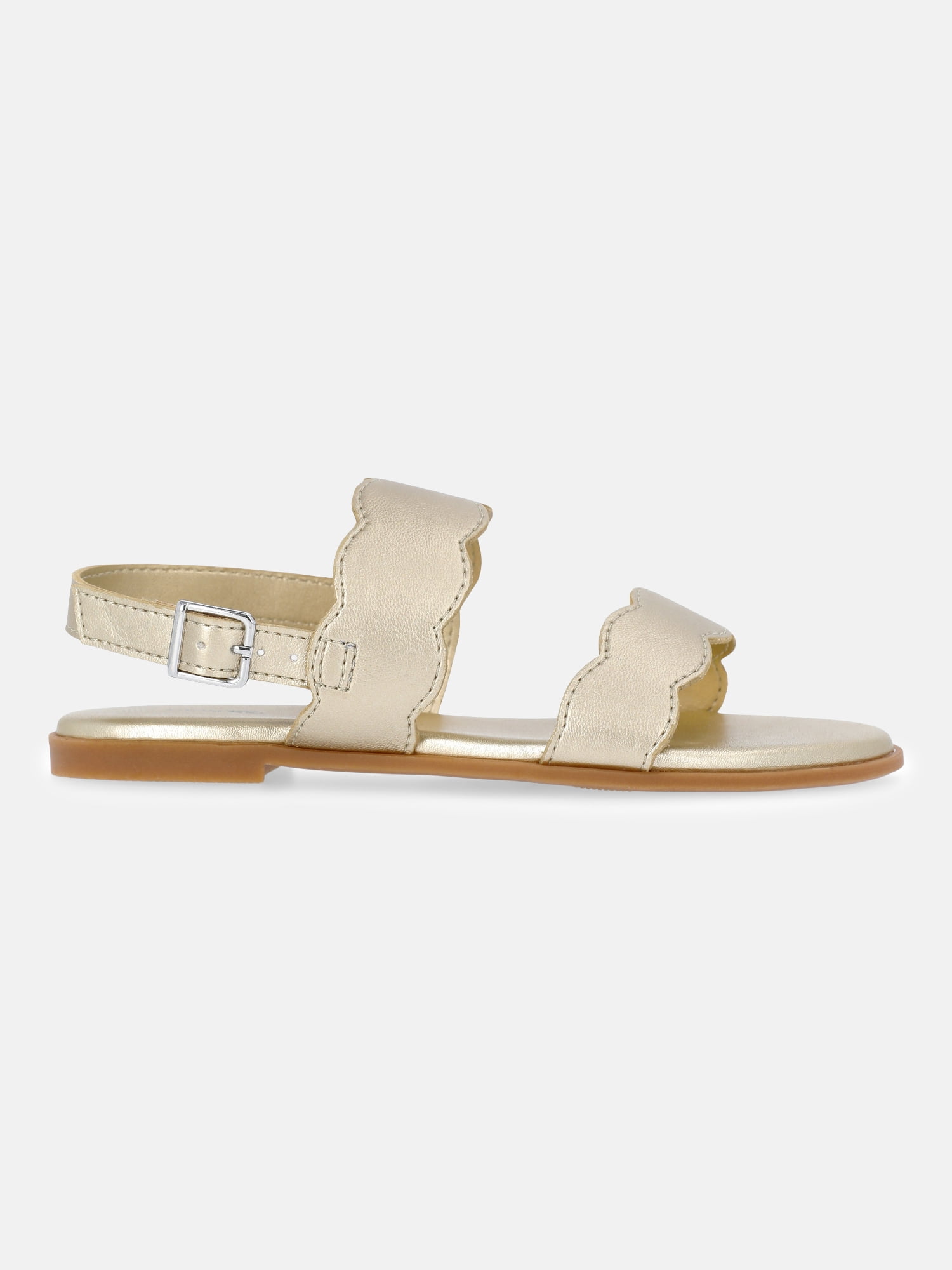 Wonder Nation Girls Two-Strap Slingback Sandals