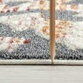 thumbnail image 4 of Transitional 8x10 Area Rug (7'11'' x 10'3'') Floral Cream, Gray Living Room Easy to Clean, 4 of 10