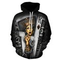 thumbnail image 3 of 2025 NEW Men's Skull Pattern 3D Print Fashion Design Hoodies Sweatshirt, 3 of 14