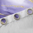 thumbnail image 4 of Homewish Marble Texture Road Blackout Curtains Set of 2 (52x84 Each),Modern Fluid Art Window Curtains,Purple Gold White Curtains and Drapes For Girl,Microfiber Room Decoration, 4 of 6