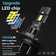 thumbnail image 2 of 2Pcs 3300LM H7 LED Headlight Bulb Wireless 66W CSP for Car Headlamp, 2 of 5
